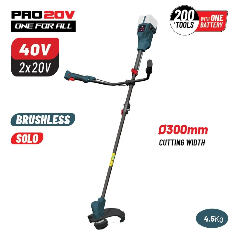 Bormann Pro BBP4602 Decespugliatore 40V Brushless Solo