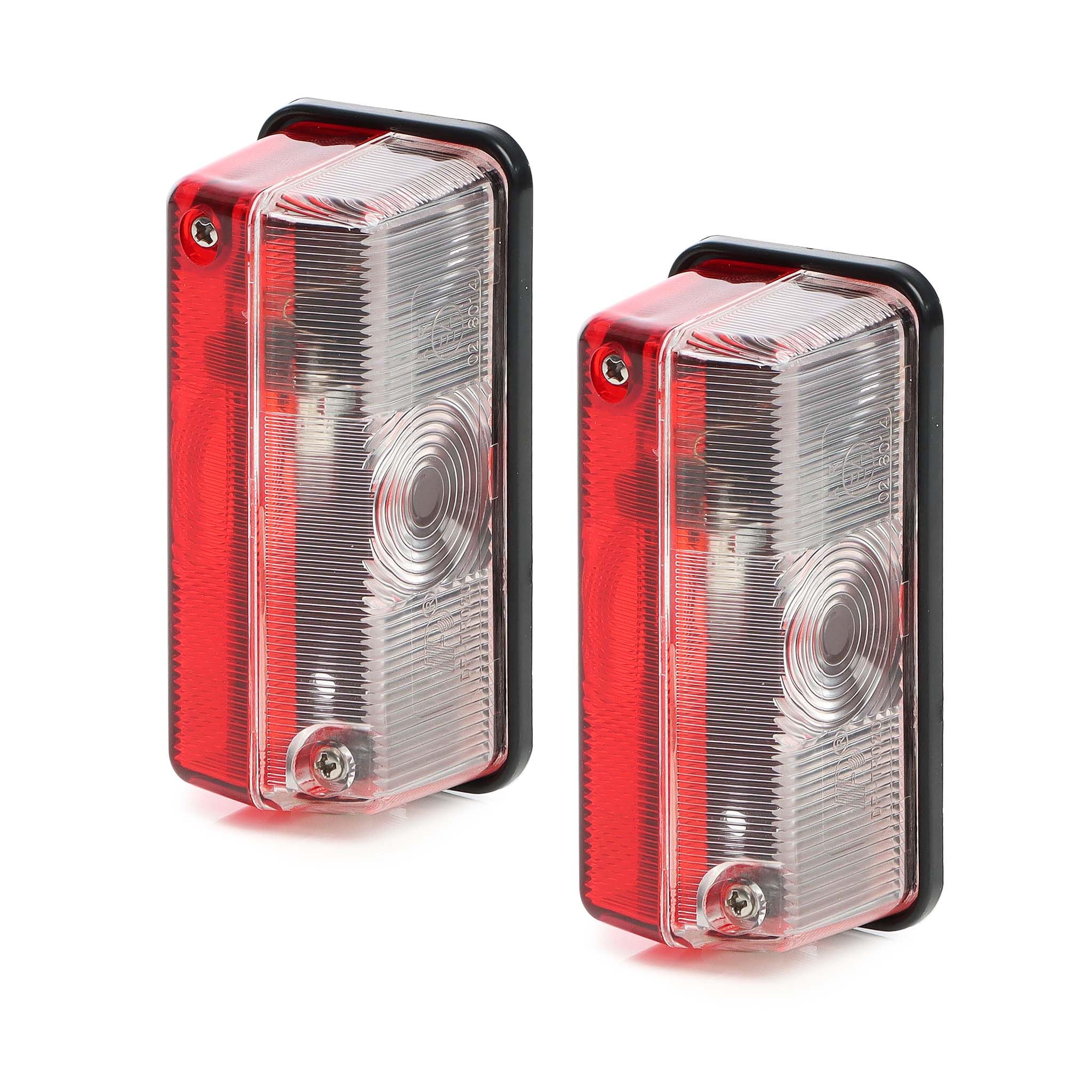 Wiltec Luci Posizione Fanali Ingombro Rimorchio Set 2