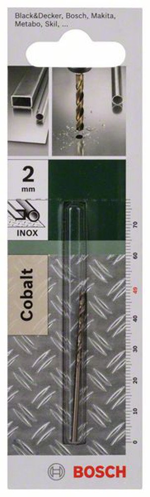 Bosch Punta trapano HSS-Co 8,5 mm metallo duro