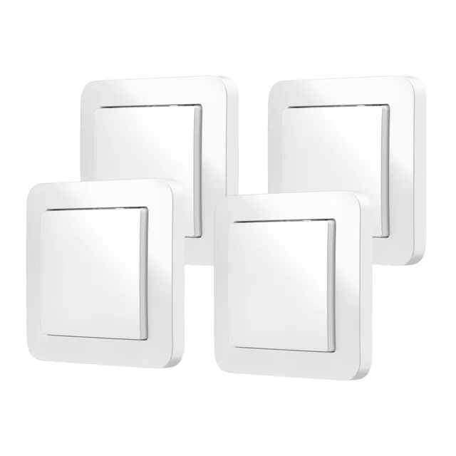 Bosch Smart Home Interruttore Parete 4 Pezzi 35 mm