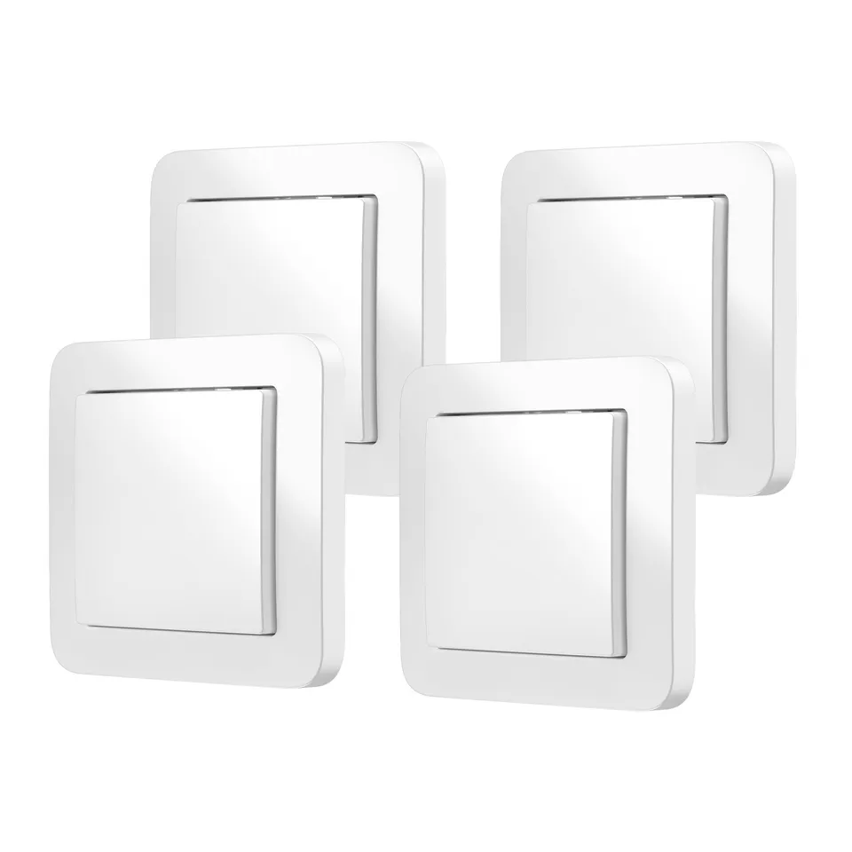 Bosch Smart Home Interruttore Parete 4 Pezzi 35 mm