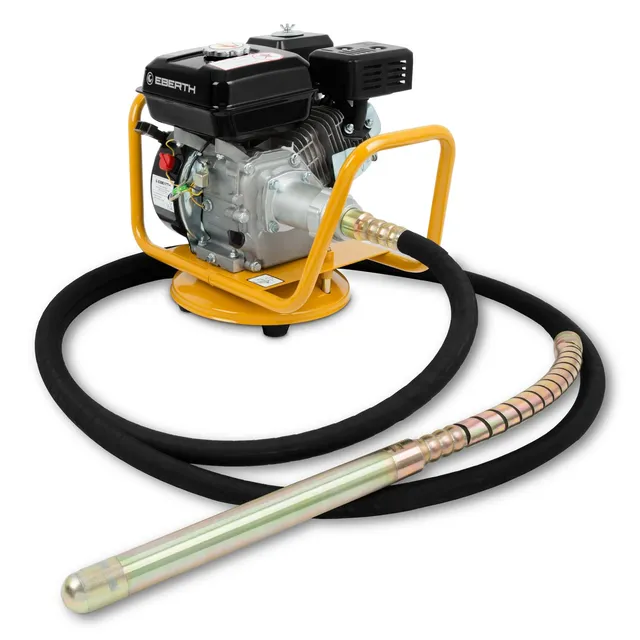 EBERTH vibratore calcestruzzo benzina 4800W tubo 6 m