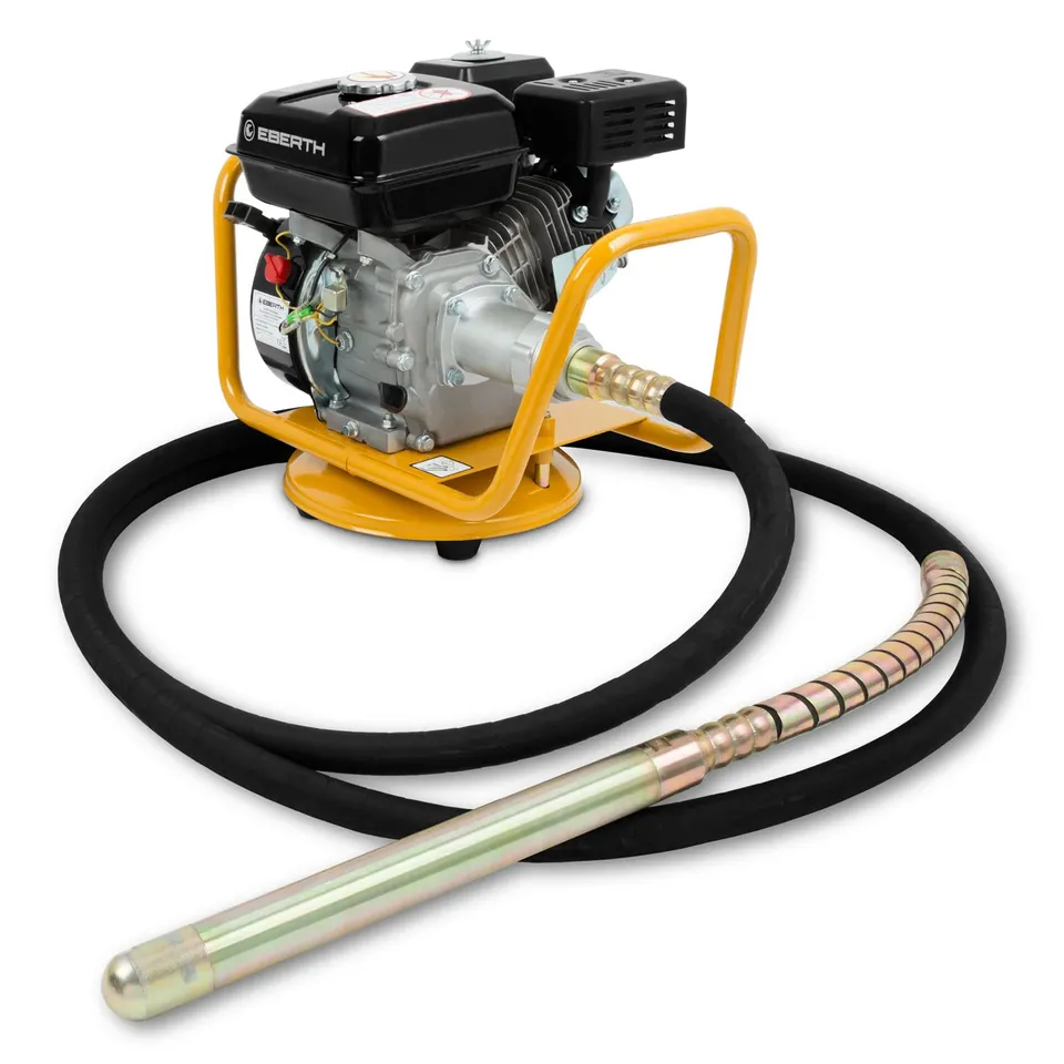 EBERTH vibratore calcestruzzo benzina 4800W tubo 6 m