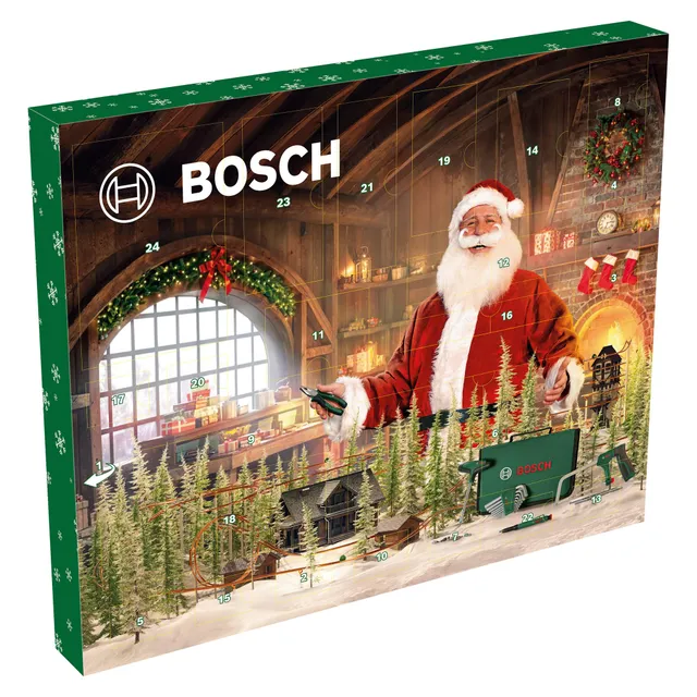Bosch Calendario Avvento 2025 set utensili manuali 38 pezzi