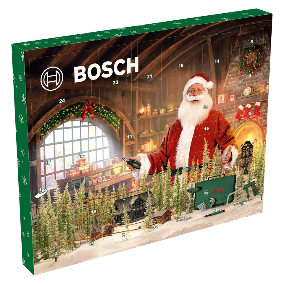 Bosch Calendario Avvento 2025 set utensili manuali 38 pezzi