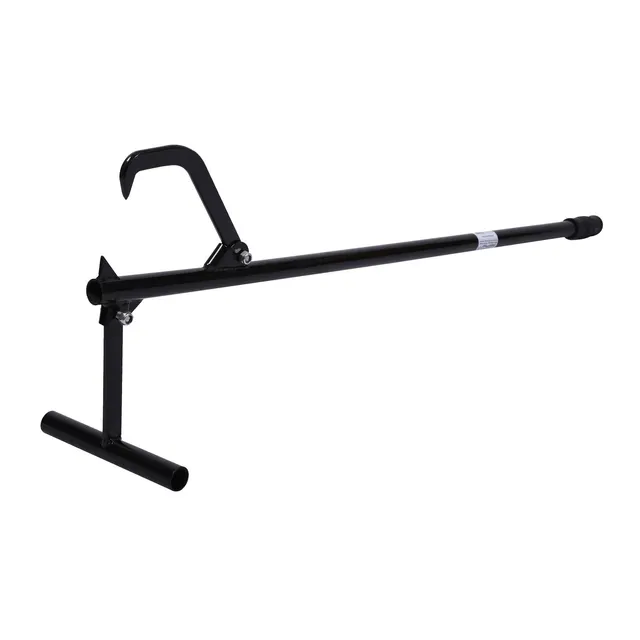 Wiltec Sollevatore Tronchi 130 cm Ø35 cm con Leva in Acciaio