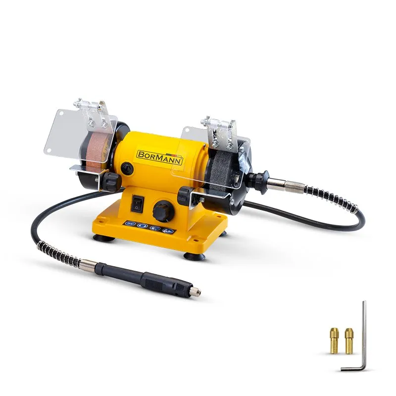 Bormann Pro Smerigliatrice banco mini 75mm 120W flessibile