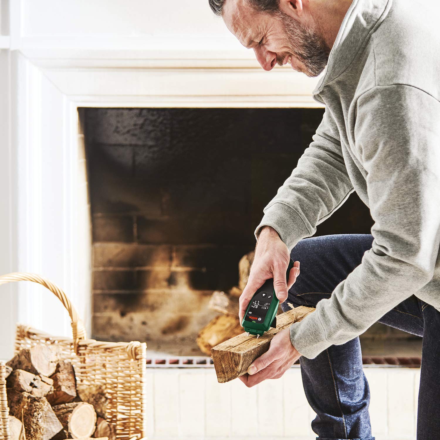 Bosch UniversalHumid misuratore umidita legno a spilli LED