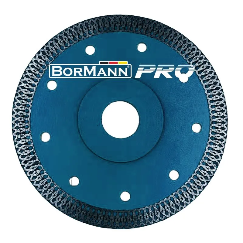 Bormann Wave Turbo disco diamantato 115 mm per cemento granito