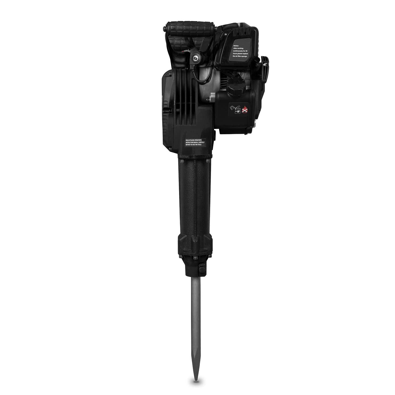 EBERTH Martello demolitore benzina 2,5HP SDS HEX 30mm 55J