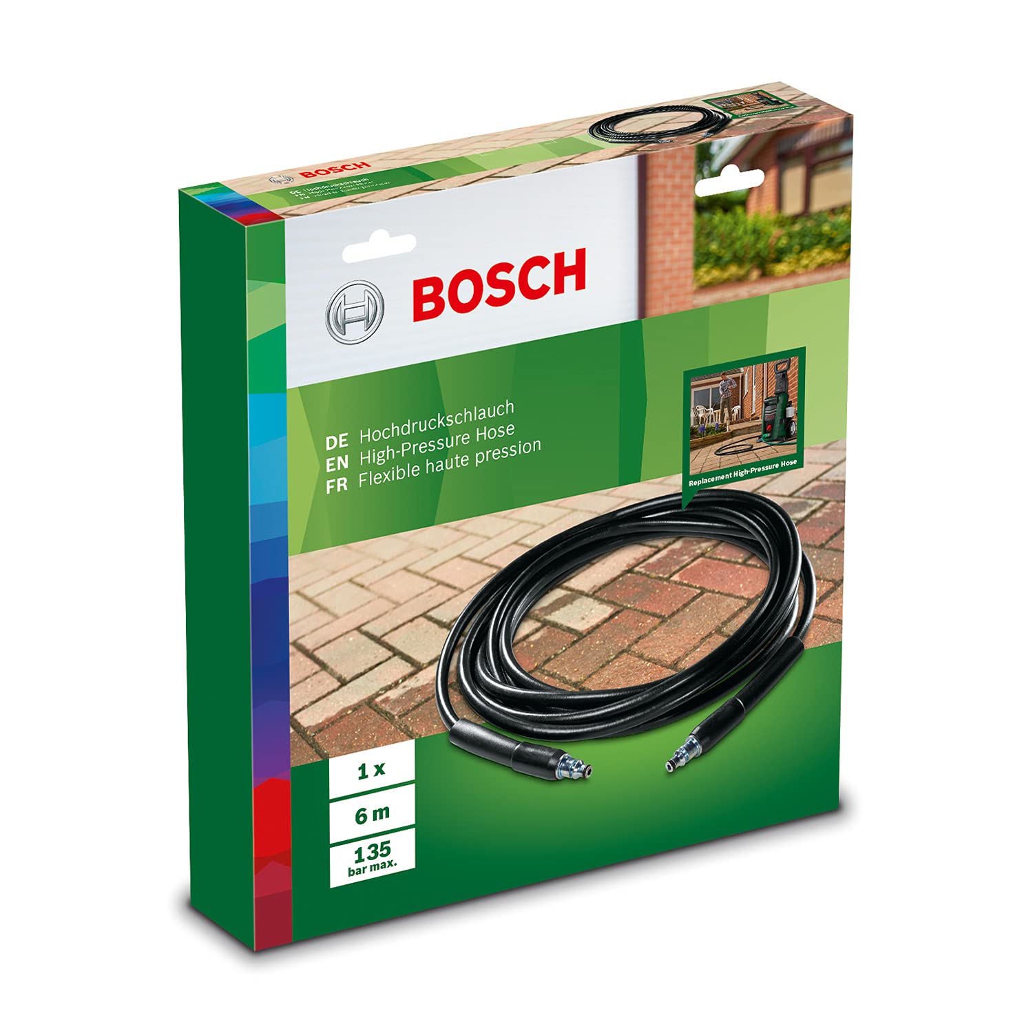 Bosch F016800360 tubo alta pressione 6 m AQT