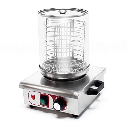 Wiltec Macchina cuoci wurstel vapore 450W hot dog
