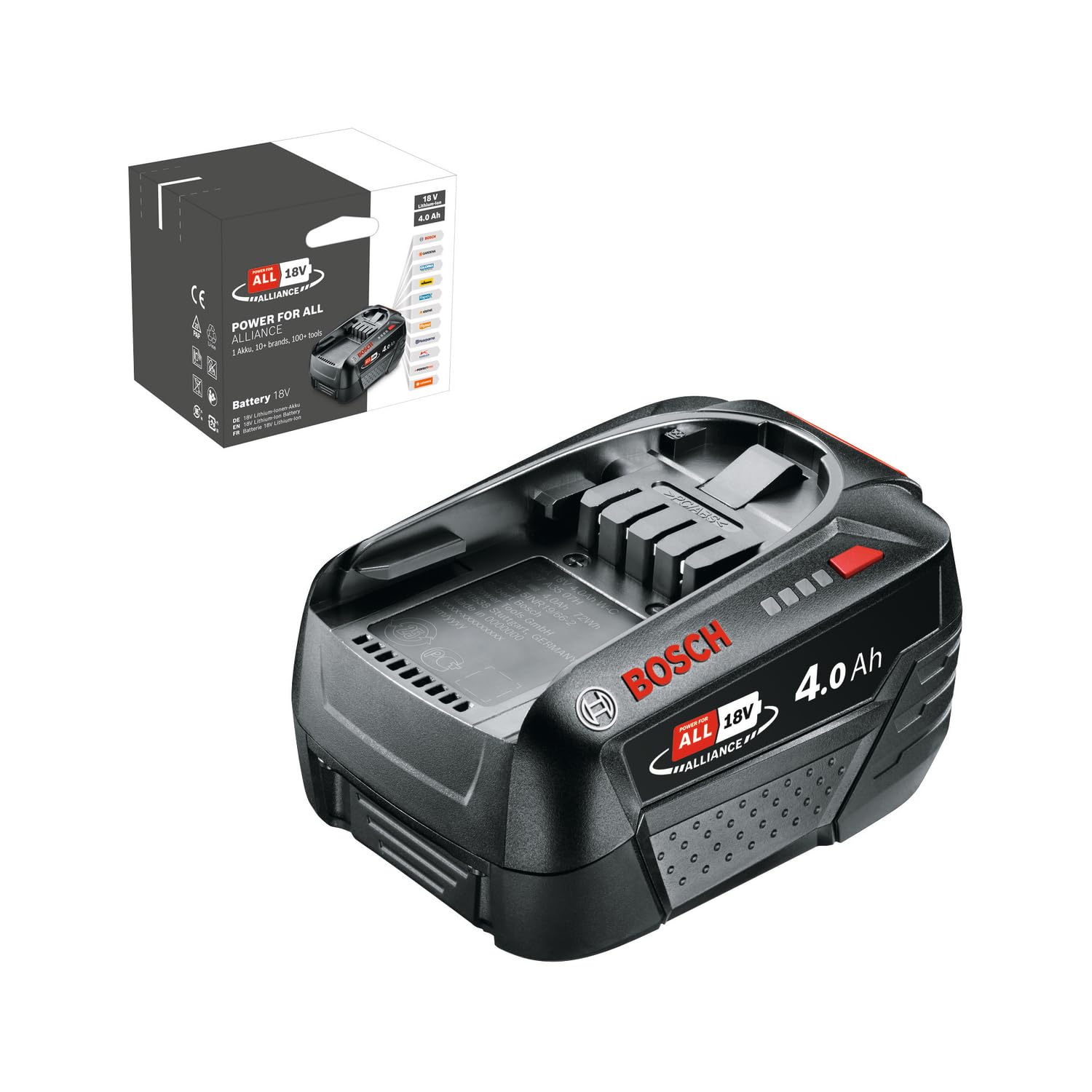 Bosch PBA Batteria 18V 2.5Ah Power for All Litio