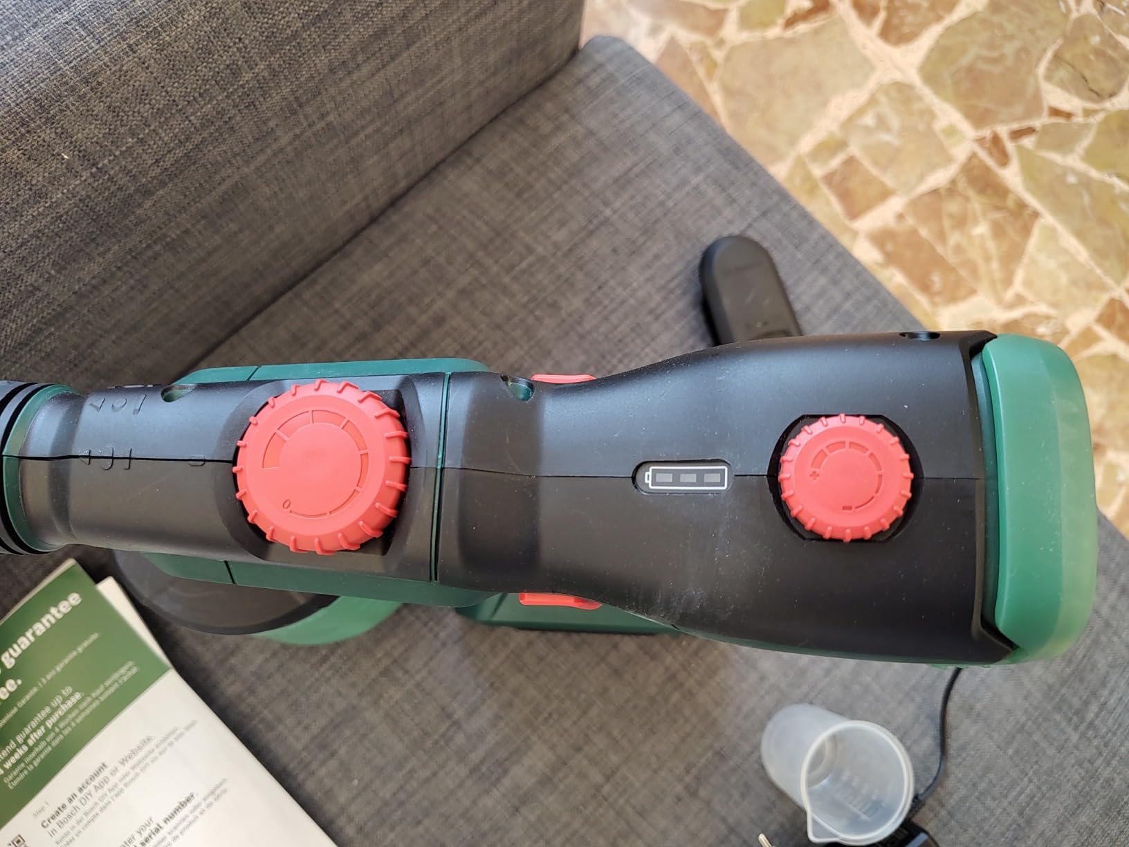 Bosch AdvancedSpray 18V-500 pistola vernice batteria 4Ah