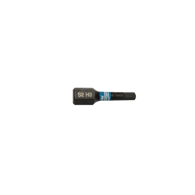 Bormann X-Pro bit impatto H3x25 mm 2 pezzi S2