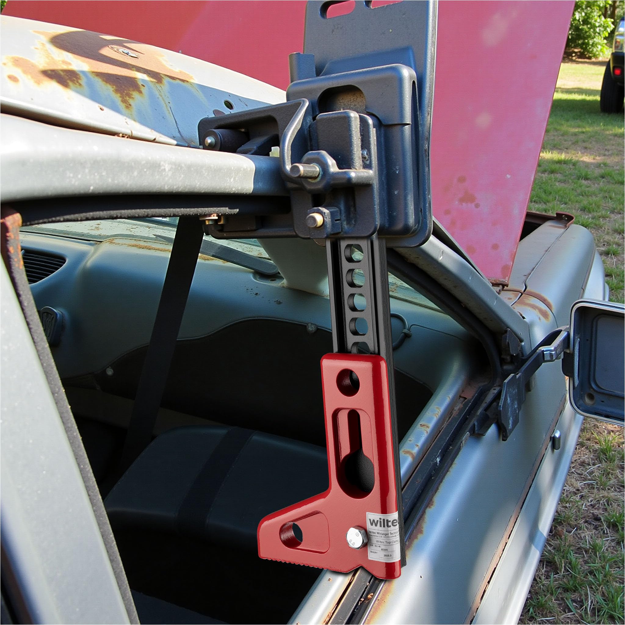 Wiltec Morsetto Superiore per Binda Acciaio con Cava 3/8"