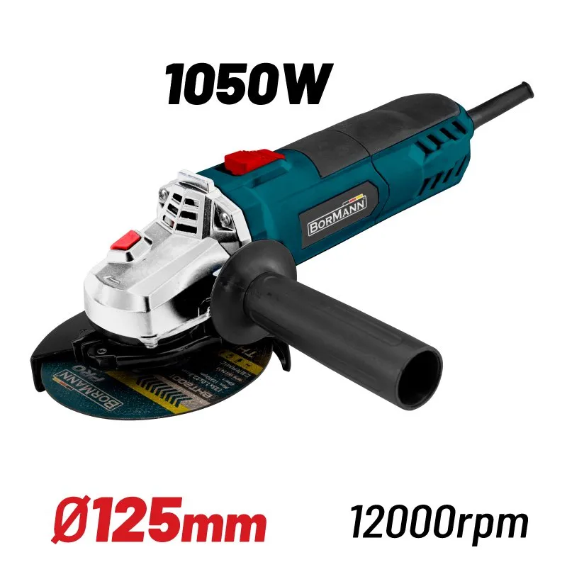 Bormann Smerigliatrice Angolare 1050W 125mm 12000 giri