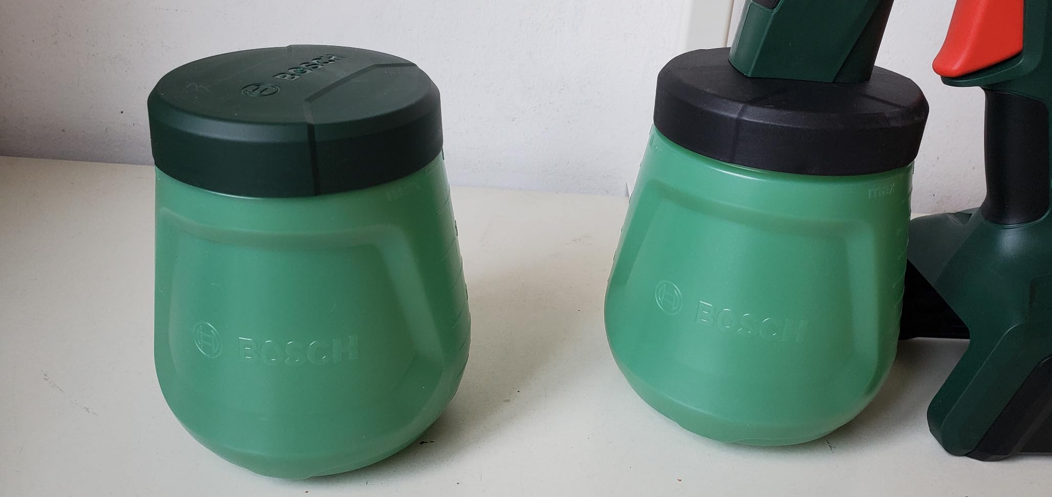 Bosch AdvancedSpray 18V-500 pistola vernice batteria 4Ah