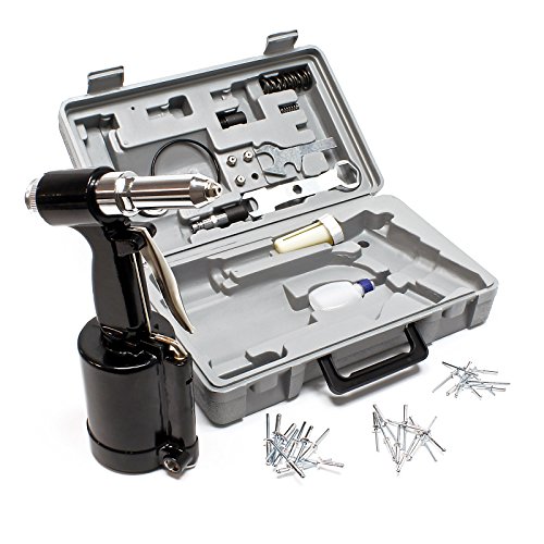 Wiltec Rivettatrice Pneumatica 2,4-4,8mm con Valigetta