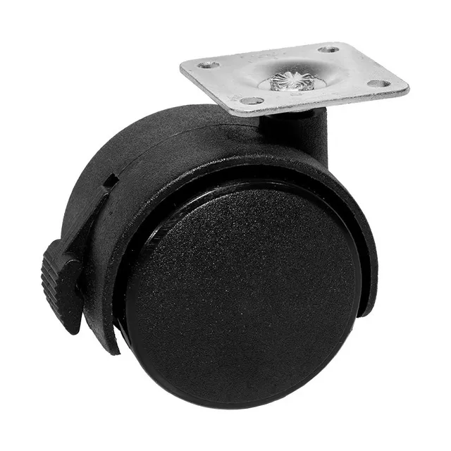 Bormann Rotella Mobile Girevole 50mm Nera 20Kg con Freno