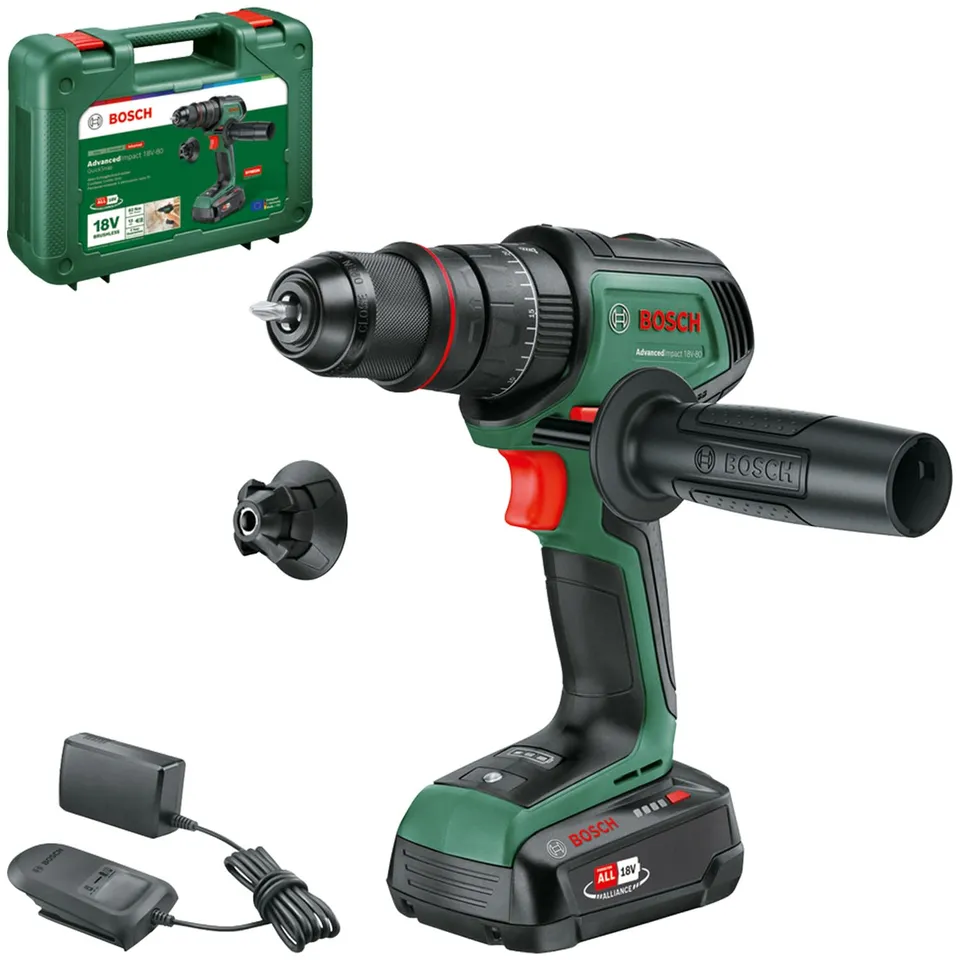 Bosch AdvancedImpact 18V-80 Trapano Battente 2,5 Ah