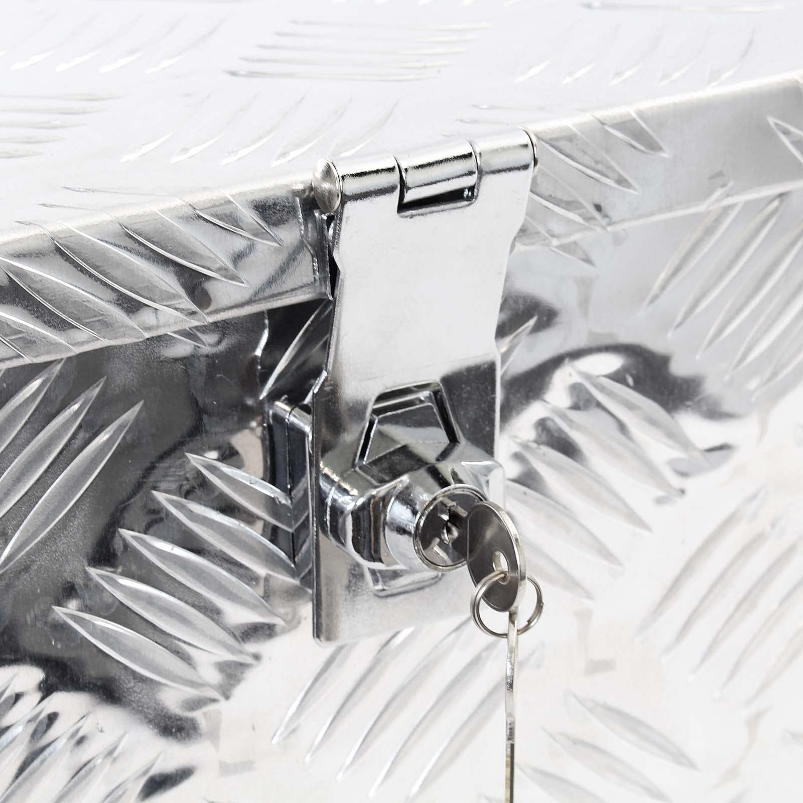 Wiltec XPOtool Cassetta Alluminio 50,8cm Silver con Chiave
