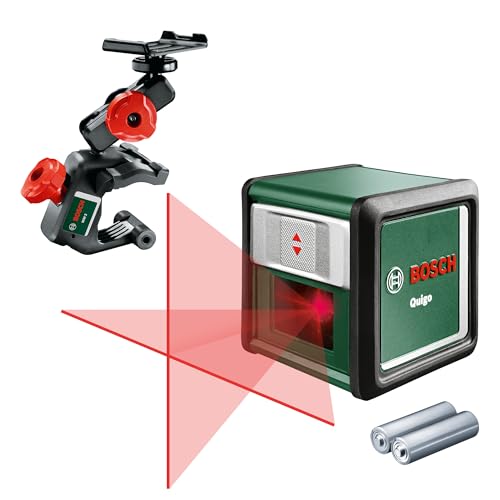 Bosch Quigo livella laser a croce con supporto MM 2