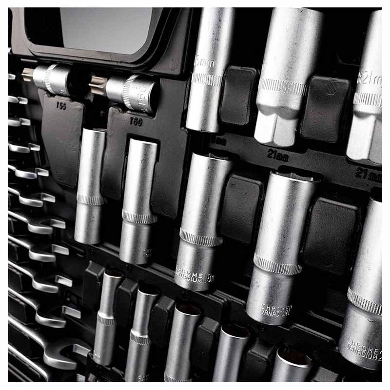 Bormann Pro BHT5220 set bussole 215 pezzi CrV