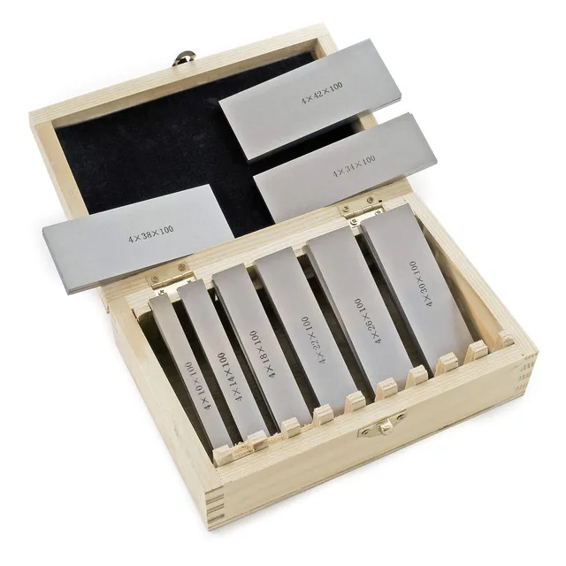 Wiltec set barre parallele 100mm 18 pezzi acciaio