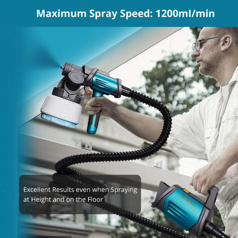 Tilswall Shark 800 pistola spruzzo 1300 ml 4 ugelli rame