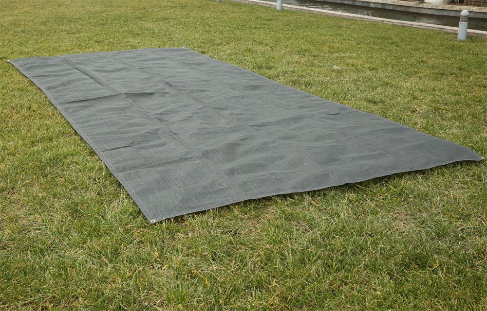 Wiltec Tappeto Esterno Tenda 500x250cm HDPE Traspirante