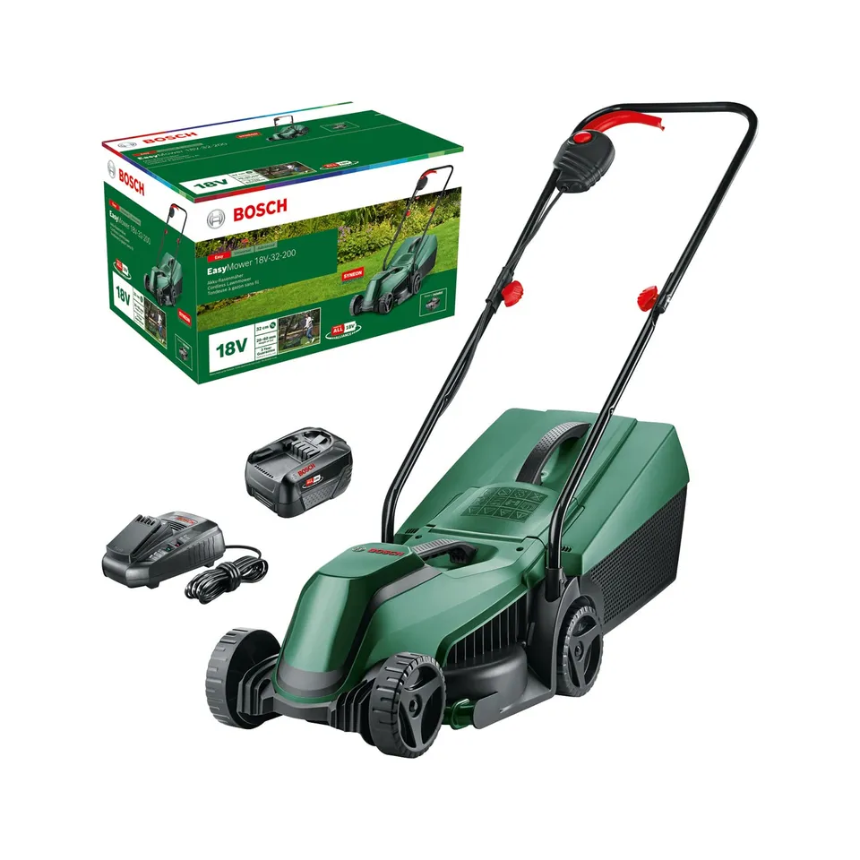 Bosch EasyMower 18V-32-200 Tagliaerba a Batteria 4,0 Ah 32 cm
