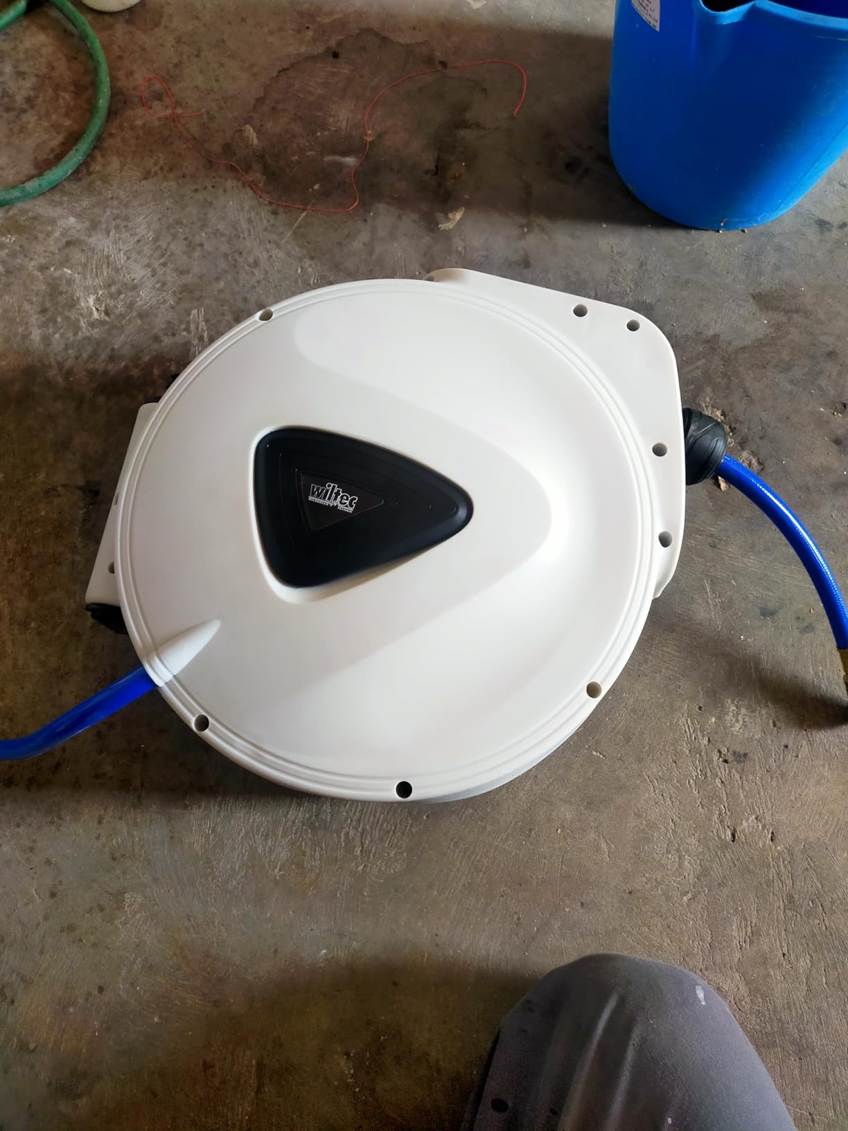 Wiltec Avvolgitubo Automatico 20 m Aria Compressa 8 Bar