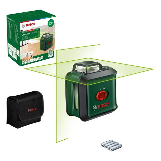 Bosch UniversalLevel 360 livella laser linee verde 360°