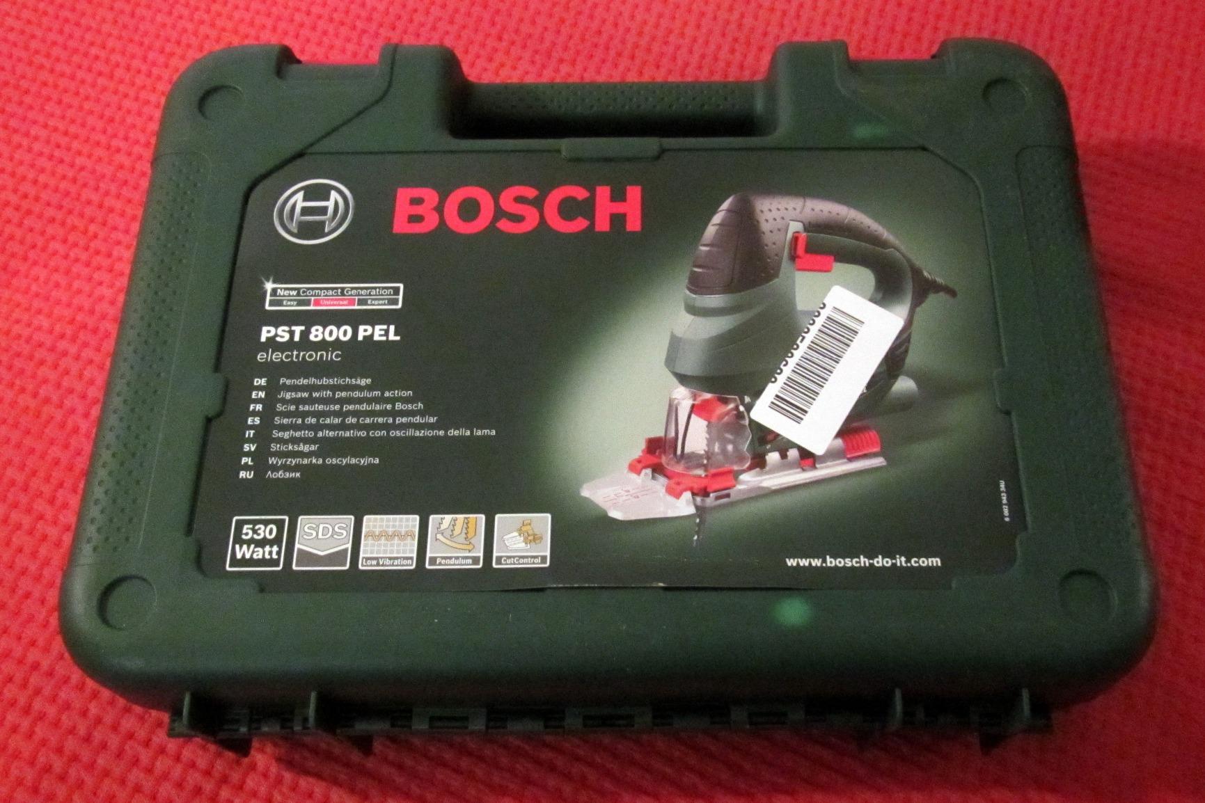 Bosch PST 800 PEL seghetto alternativo 530W taglio 80 mm