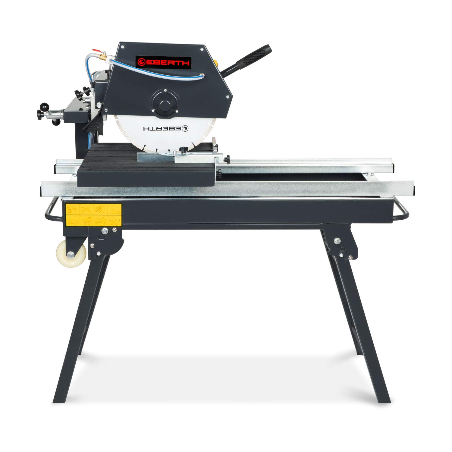 EBERTH sega per pietra 2000W umido disco 350 mm taglio 800 mm