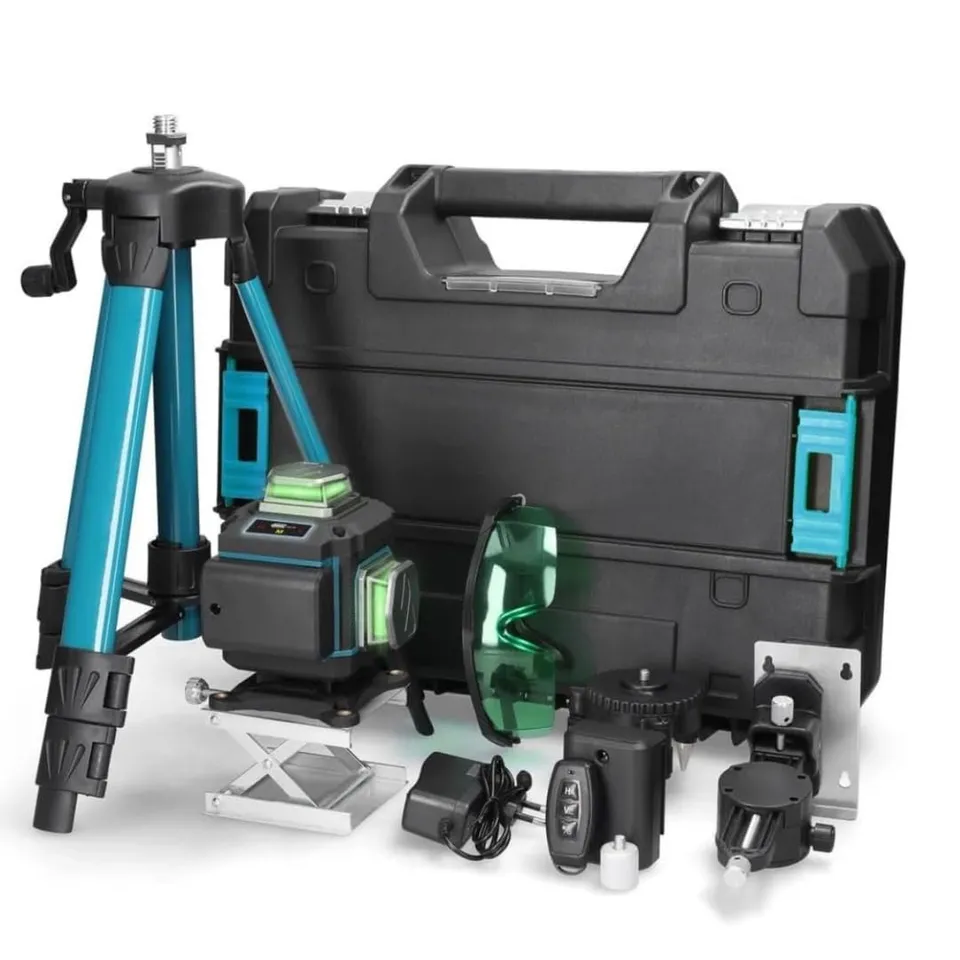 DE ROSA SHOP Livella Laser 4D 16 Linee 360° con Treppiede