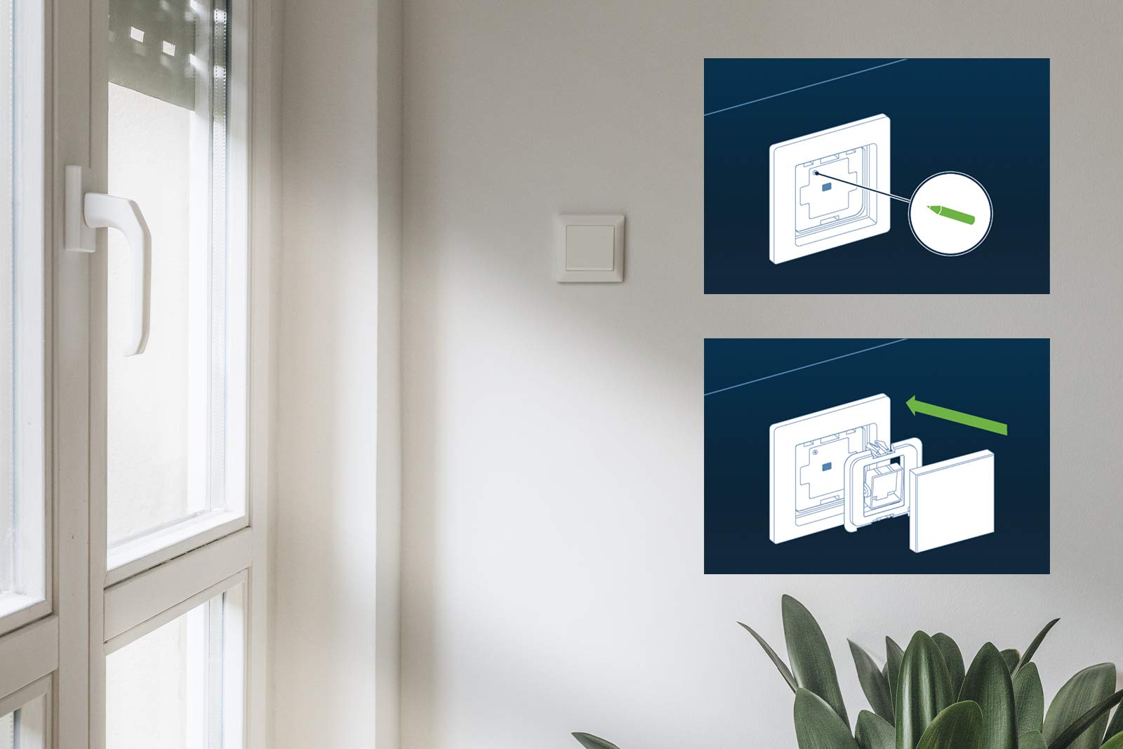 Bosch Smart Home Unità Controllo Tapparelle a Incasso