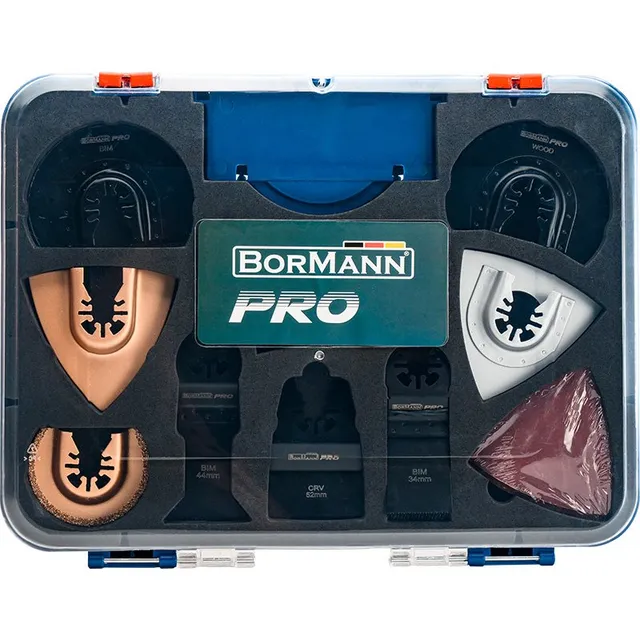 Bormann Set Lame Utensile Multifunzione 25 Pezzi Legno