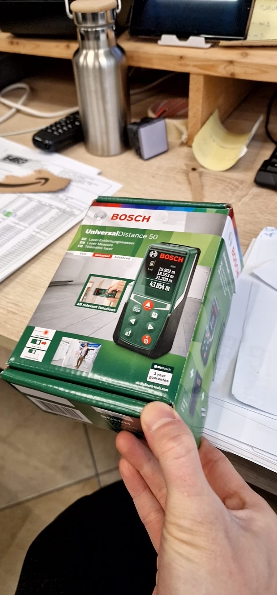 Bosch UniversalDistance 50 Distanziometro Laser 50 m