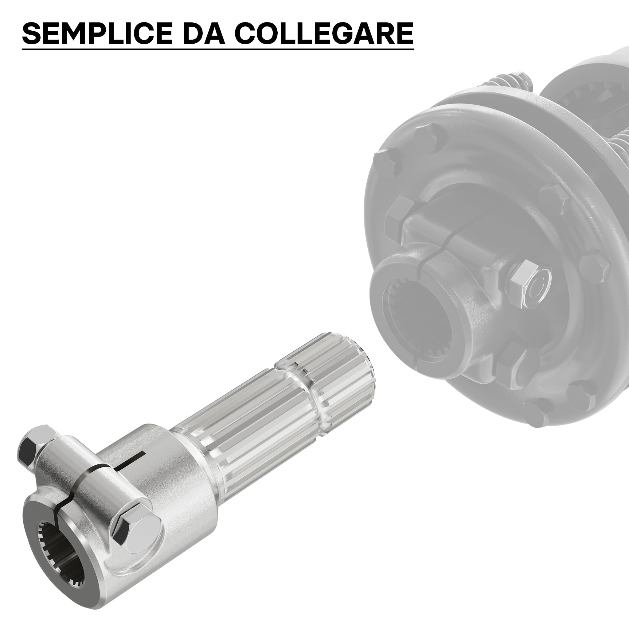 Wiltec Boccola Cardano 175 mm 1 3/8" 21 / 1 3/4" 20 Denti