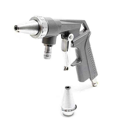 Wiltec Pistola sabbiatrice 6,3 bar con ugello e tubo