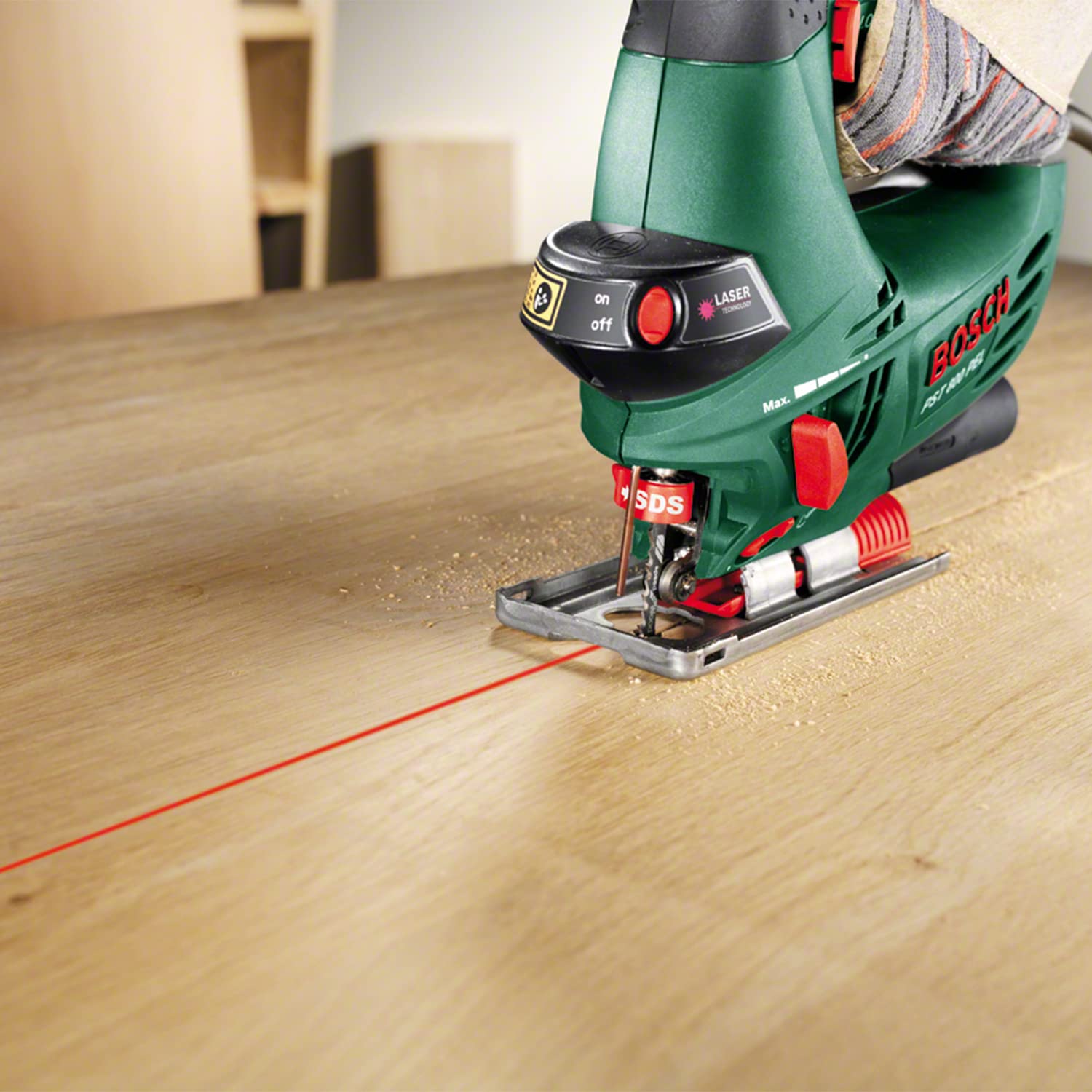Bosch PST 800 PEL seghetto alternativo 530W taglio 80 mm