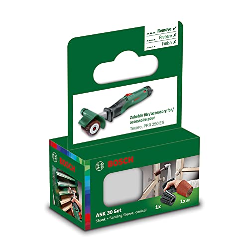 Bosch PRR 250 ES Bussola Abrasiva Conica 30mm Grana 80