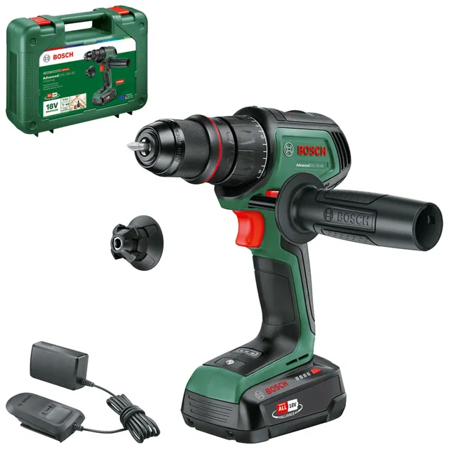 Bosch AdvancedDrill 18V-80 trapano avvitatore 18V 78Nm kit 2,5Ah