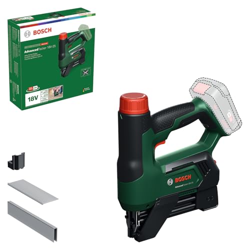 Bosch AdvancedTacker 18V-25 Graffatrice Batteria con Accessori