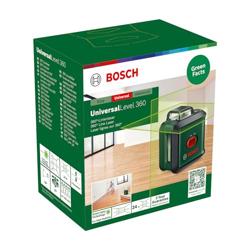 Bosch UniversalLevel 360 livella laser linee verde 360°