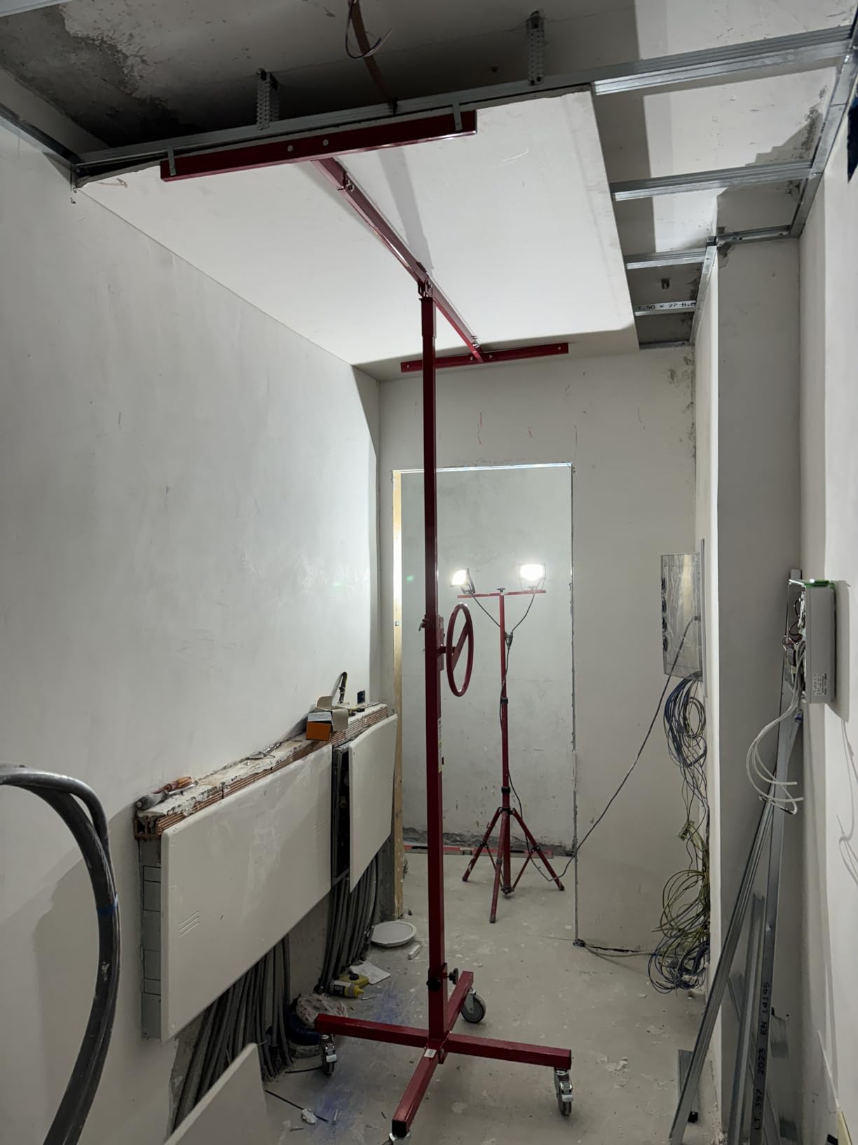 Wiltec XPOtool alzalastre XXL giallo 68 kg 487 cm