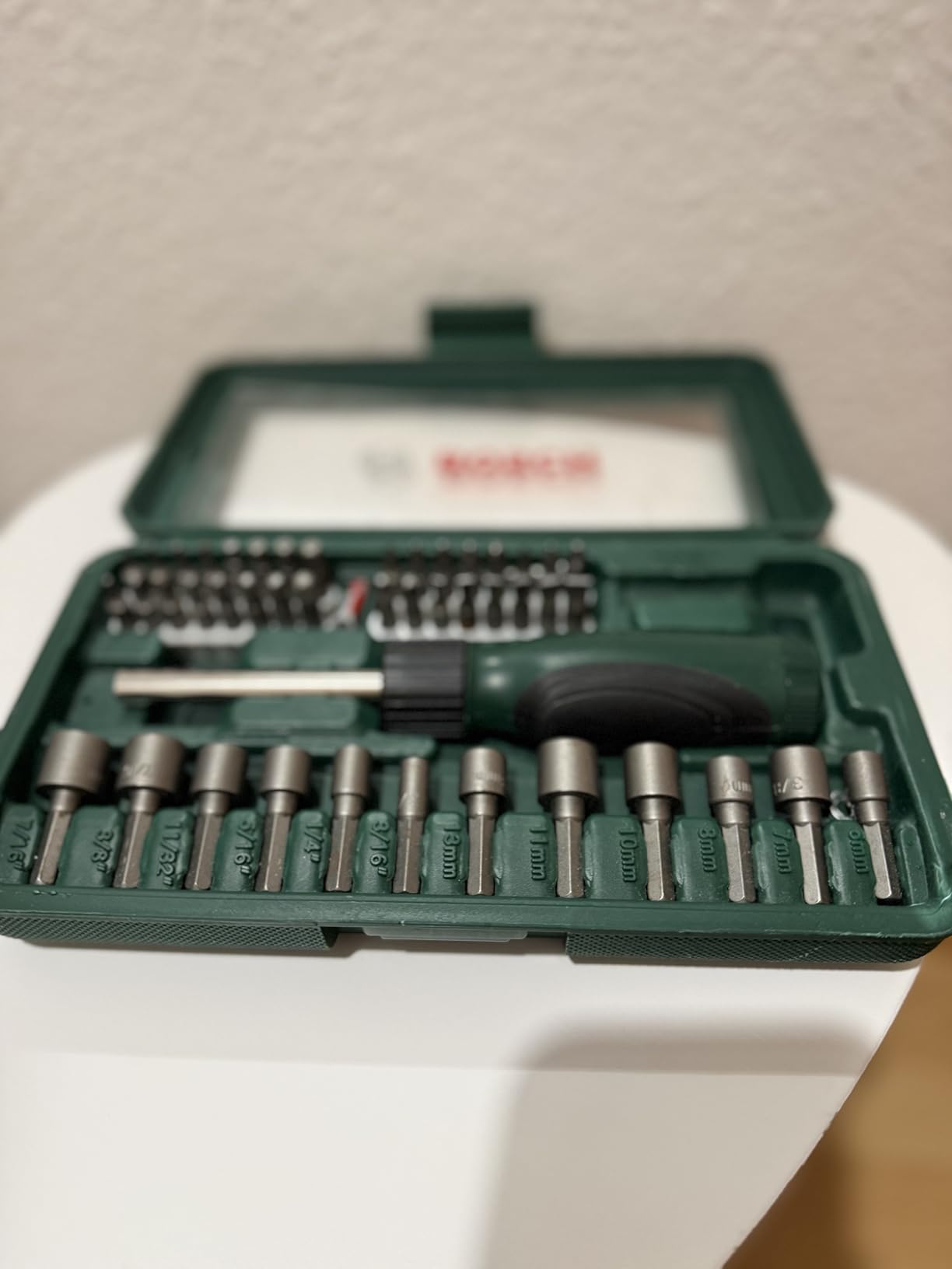 Bosch 2607019504 Set Bit Avvitamento 46 pezzi con cricchetto
