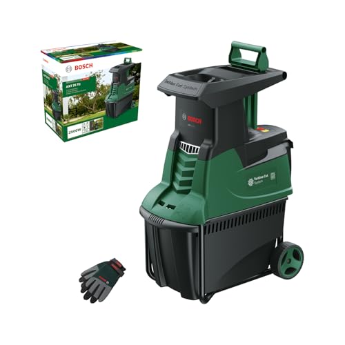 Bosch AXT 25 TC biotrituratore turbina con guanti XL